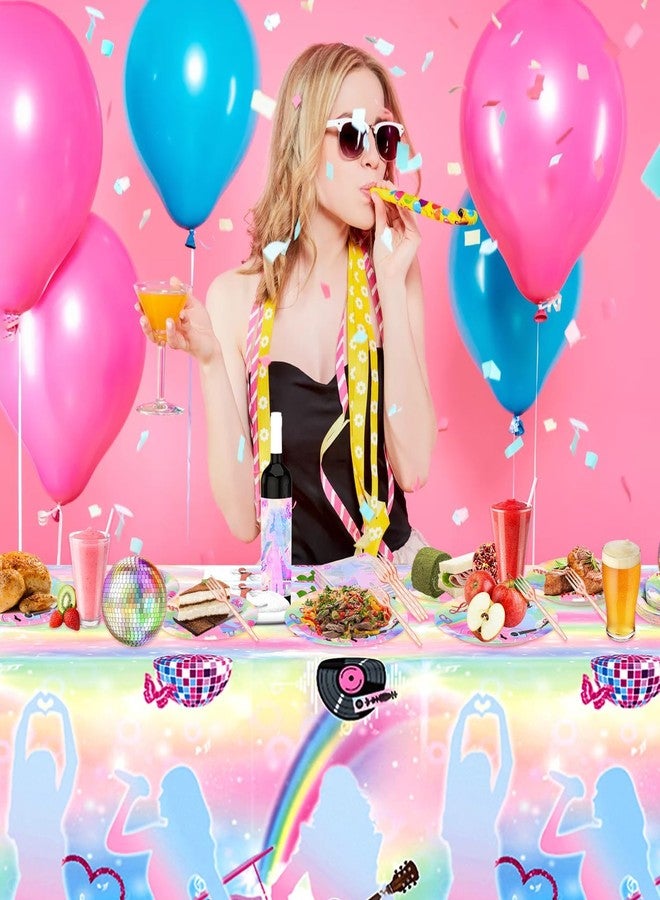 سيلفتك مجموعة زينة عيد ميلاد سيلف تيك، 98 قطعة، تتضمن لافتة عيد ميلاد، أطباق، مناديل، مفرش طاولة، شوك، ومراوح، تكفي لـ 24 ضيفًا. - Image 5